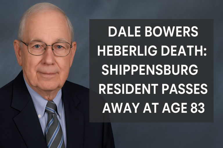 Dale Bowers Heberlig Death: Shippensburg Resident Passes Away at Age 83