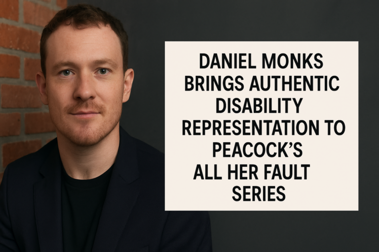 Daniel Monks Brings Authentic Disability Representation to Peacock’s All Her Fault Series