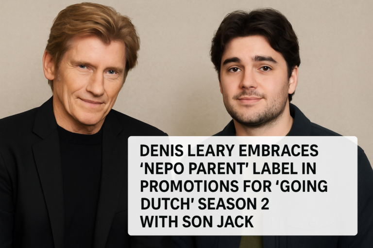 Denis Leary Embraces ‘Nepo Parent’ Label in Promotions for ‘Going Dutch’ Season 2 with Son Jack