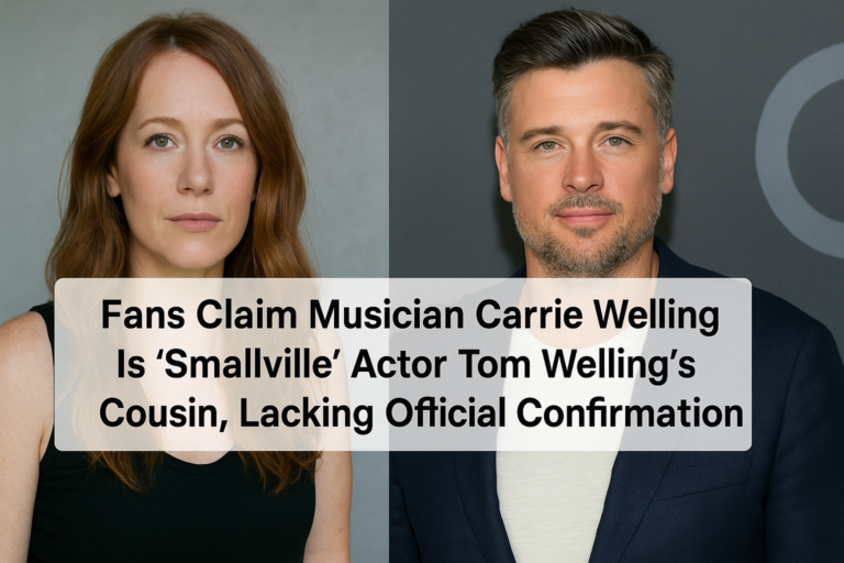 Fans Claim Musician Carrie Welling Is ‘Smallville’ Actor Tom Welling’s Cousin, Lacking Official Confirmation