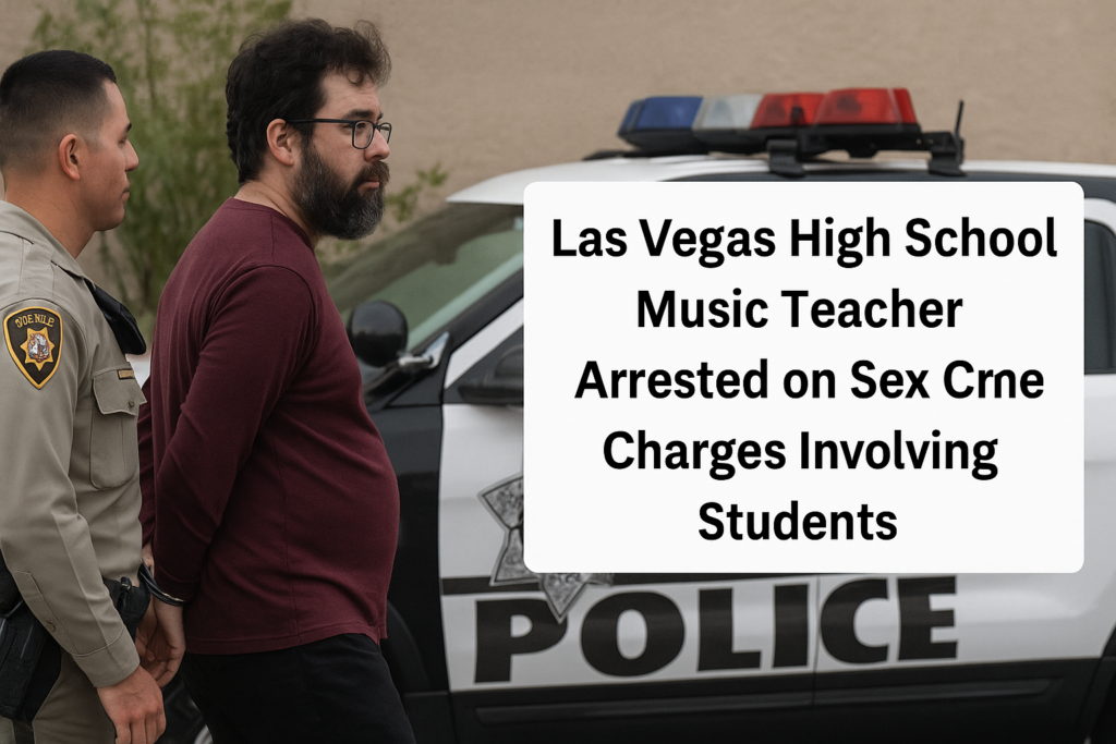 Las Vegas High School Music Teacher Arrested on Sex Crime Charges ...