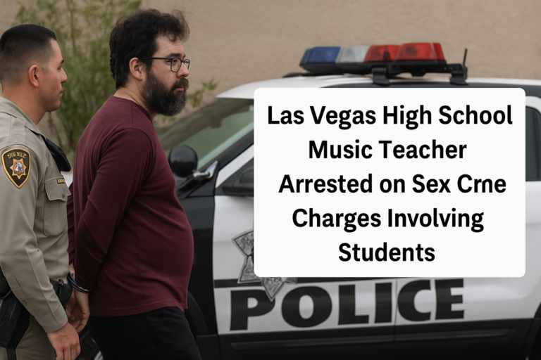 Las Vegas High School Music Teacher Arrested on Sex Crime Charges Involving Students