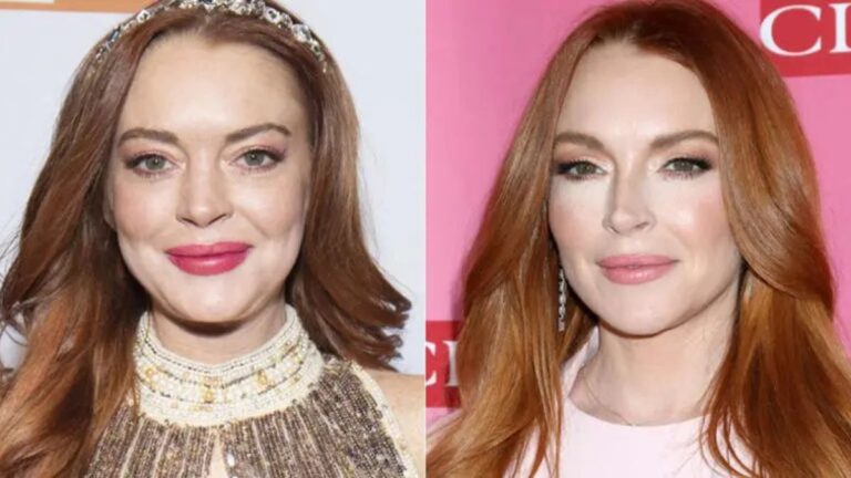 Lindsay Lohan before and after