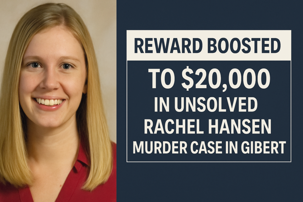 Rachel Roth Case Western Reward Boosted to $20,000 in Unsolved Rachel Hansen Murder Case in ...