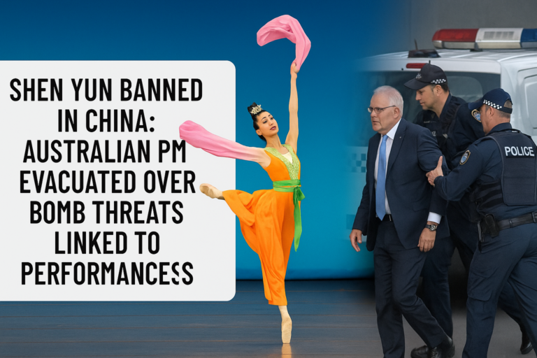 Shen Yun Banned in China: Australian PM Evacuated Over Bomb Threats Linked to Performances