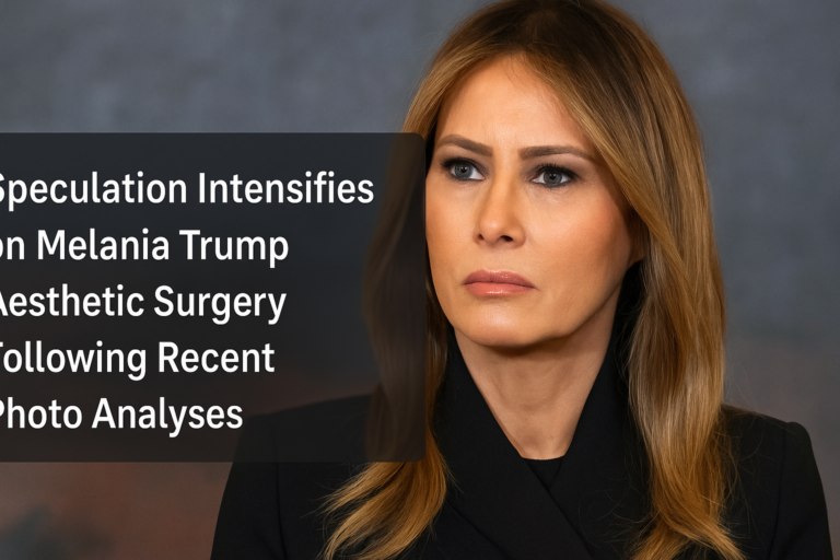 Speculation Intensifies on Melania Trump Aesthetic Surgery Following Recent Photo Analyses